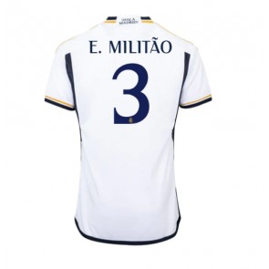 Real Madrid Eder Militao #3 Replica Home Stadium Shirt 2023-24 Short Sleeve